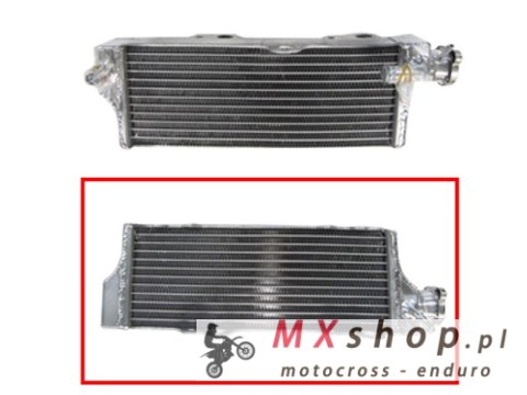 PSYCHIC CHŁODNICA HUSQVARNA CR/WR 125 '00-08, WR 250 '00-10, CR 250 '00-05, WR 300 '09-10 WZMOCNIONA O ZWIĘKSZONEJ POJEMNOŚCI PR