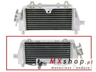 PSYCHIC CHŁODNICA KAWASAKI KX 125/250 '94-02 WZMOCNIONA O STANDARDOWEJ POJEMNOŚCI PRAWA (SZT.) (Z KORKIEM)