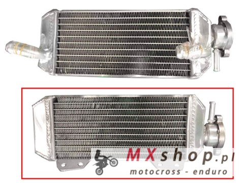 PSYCHIC CHŁODNICA KAWASAKI KX 65 '00-18, SUZUKI RM 65 '03-05 WZMOCNIONA O STANDARDOWEJ POJEMNOŚCI (SZT.) (Z KORKIEM)