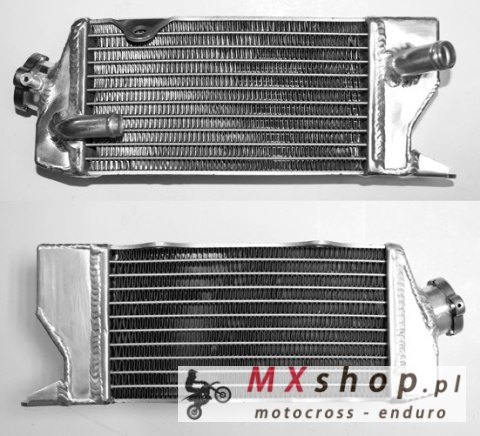 PSYCHIC CHŁODNICA KAWASAKI KX 80/85 '01-13 KX 100 WZMOCNIONA O ZWIĘKSZONEJ POJEMNOŚCI (SZT.) (Z KORKIEM)