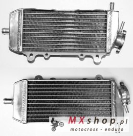PSYCHIC CHŁODNICA KAWASAKI KXF 250 '04-05, SUZUKI RMZ 250 04-06 WZMOCNIONA O ZWIĘKSZONEJ POJEMNOŚCI LEWA (Z KORKIEM) (SZT.)