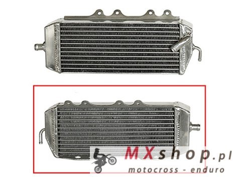 PSYCHIC CHŁODNICA KAWASAKI KXF 250 '06-08 WZMOCNIONA O ZWIĘKSZONEJ POJEMNOŚCI LEWA (SZT.)