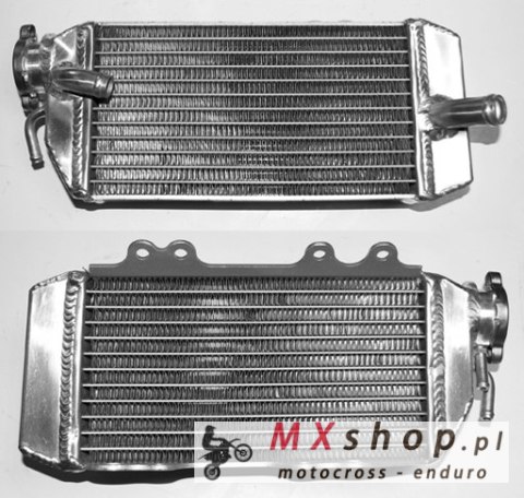 PSYCHIC CHŁODNICA KAWASAKI KXF 250 '06-08 WZMOCNIONA O ZWIĘKSZONEJ POJEMNOŚCI PRAWA (SZT.) (Z KORKIEM)
