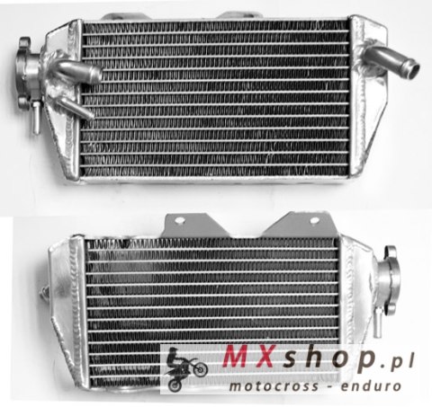 PSYCHIC CHŁODNICA KAWASAKI KXF 450 '06-07 WZMOCNIONA O ZWIĘKSZONEJ POJEMNOŚCI PRAWA (SZT.) (Z KORKIEM)