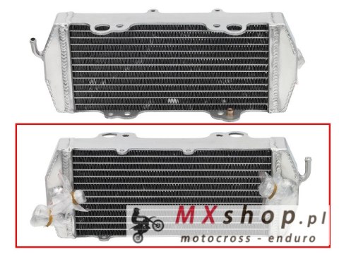 PSYCHIC CHŁODNICA KTM SX '00-'05, EXC '04-'07, SX/EXC 400/450/520 '00-02, SX/EXC 525 '00-05 WZMOCNIONA O STANDARDOWEJ POJEMNOŚCI