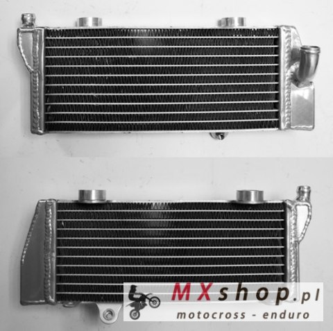 PSYCHIC CHŁODNICA KTM SX 125 '08-15, SX 150 '09-15, SX 250 '07-15 WZMOCNIONA O STANDARDOWEJ POJEMNOŚCI LEWA (SZT.)