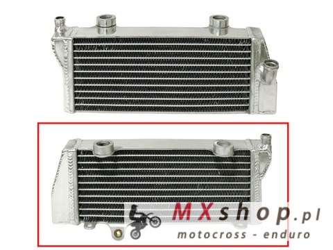 PSYCHIC CHŁODNICA KTM SX 125 '08-15, SX 150 '09-15, SX 250 '07-15 WZMOCNIONA O STANDARDOWEJ POJEMNOŚCI LEWA (SZT.)