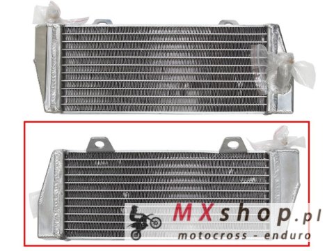 PSYCHIC CHŁODNICA KTM SX 125 16-18, SX 250 17-18, SXF 250/350 16-18, EXCF 250/350 17-18 WZMOCNIONA O ZWIĘKSZONEJ POJEMNOŚCI LEWA