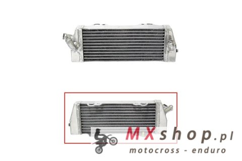 PSYCHIC CHŁODNICA KTM SX 125/144/150 '98-06, EXC 125 '98-06, SX 250 '03-06 WZMOCNIONA O STANDARDOWEJ POJEMNOŚCI PRAWA (SZT.)