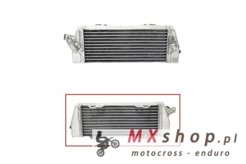PSYCHIC CHŁODNICA KTM SX 125/144/150 '98-06, EXC 125 '98-06, SX 250 '03-06 WZMOCNIONA O STANDARDOWEJ POJEMNOŚCI PRAWA (SZT.)