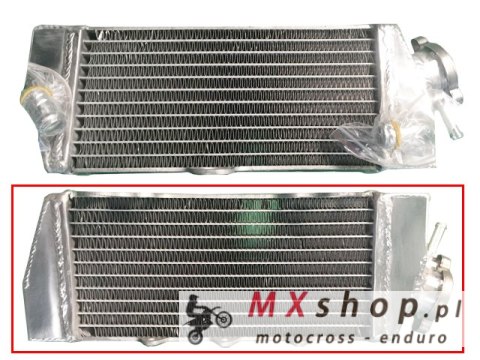 PSYCHIC CHŁODNICA KTM SX 65 '02-08 WZMOCNIONA O STANDARDOWEJ POJEMNOŚCI (SZT.) (Z KORKIEM)