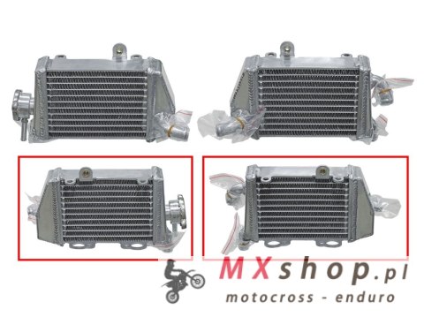 PSYCHIC CHŁODNICA KTM SX 65 '09-'15 WZMOCNIONA O STANDARDOWEJ POJEMNOŚCI PRAWA (SZT.) (OEM: 46235008000;46235008100)