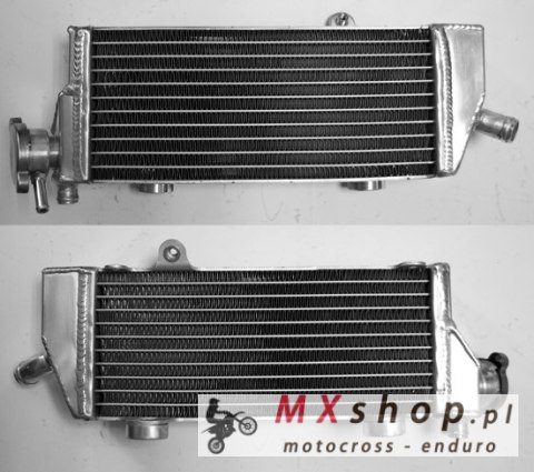 PSYCHIC CHŁODNICA KTM SXF 250 12-15, EXCF 250 08-15, SXF/EXCF 350 11-15, SXF 450 07-08 12-15 WZMOCNIONA O STANDARDOWEJ POJEMNOŚC