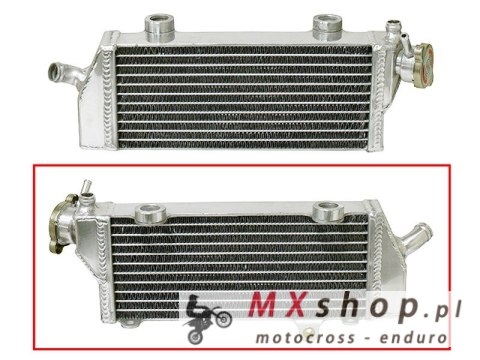 PSYCHIC CHŁODNICA KTM SXF 250 12-15, EXCF 250 08-15, SXF/EXCF 350 11-15, SXF 450 07-08 12-15 WZMOCNIONA O STANDARDOWEJ POJEMNOŚC