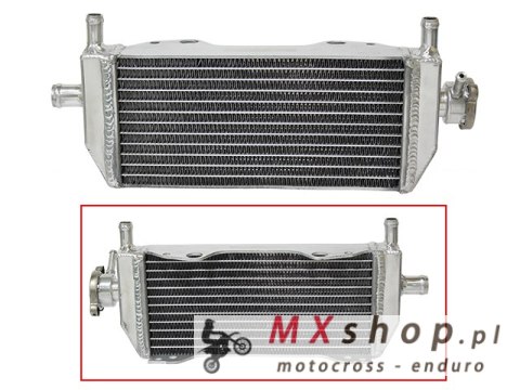 PSYCHIC CHŁODNICA SUZUKI RM 250 '01-08 WZMOCNIONA O STANDARDOWEJ POJEMNOŚCI PRAWA (SZT.) (Z KORKIEM)