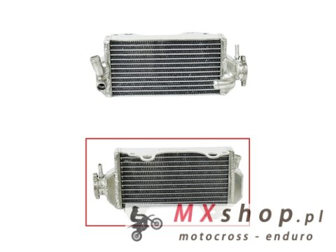 PSYCHIC CHŁODNICA SUZUKI RMZ 250 '10-13 WZMOCNIONA O STANDARDOWEJ POJEMNOŚCI PRAWA (SZT.) (Z KORKIEM)