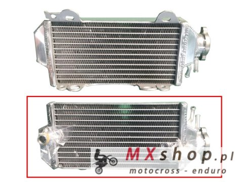 PSYCHIC CHŁODNICA SUZUKI RMZ 250 '13-17 WZMOCNIONA O STANDARDOWEJ POJEMNOŚCI PRAWA (SZT.) (Z KORKIEM)