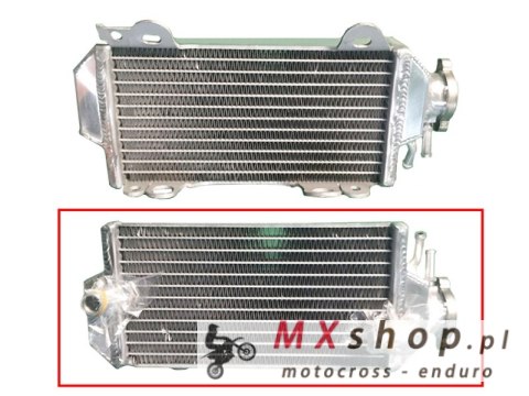 PSYCHIC CHŁODNICA SUZUKI RMZ 250 '13-17 WZMOCNIONA O STANDARDOWEJ POJEMNOŚCI PRAWA (SZT.) (Z KORKIEM)