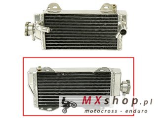 PSYCHIC CHŁODNICA SUZUKI RMZ 450 '08-16, RMX 450 '10 WZMOCNIONA O STANDARDOWEJ POJEMNOŚCI PRAWA (SZT.) (Z KORKIEM)