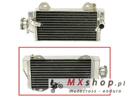 PSYCHIC CHŁODNICA SUZUKI RMZ 450 '08-16, RMX 450 '10 WZMOCNIONA O STANDARDOWEJ POJEMNOŚCI PRAWA (SZT.) (Z KORKIEM)