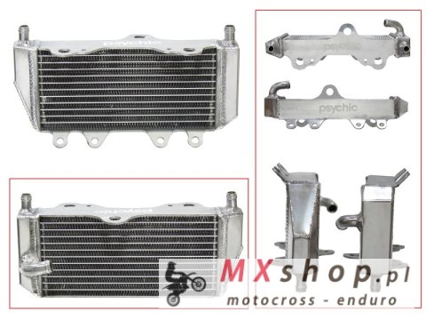 PSYCHIC CHŁODNICA YAMAHA YZ 125 '05-'17 WZMOCNIONA O STANDARDOWEJ POJEMNOŚCI LEWA (SZT.)