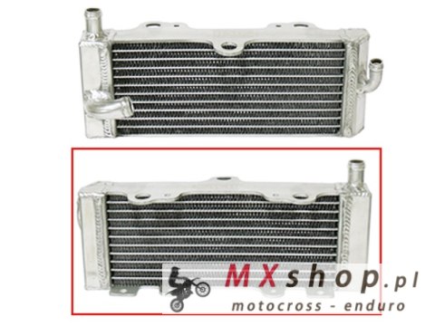 PSYCHIC CHŁODNICA YAMAHA YZ 125 '96-04 WZMOCNIONA O STANDARDOWEJ POJEMNOŚCI LEWA (SZT.)