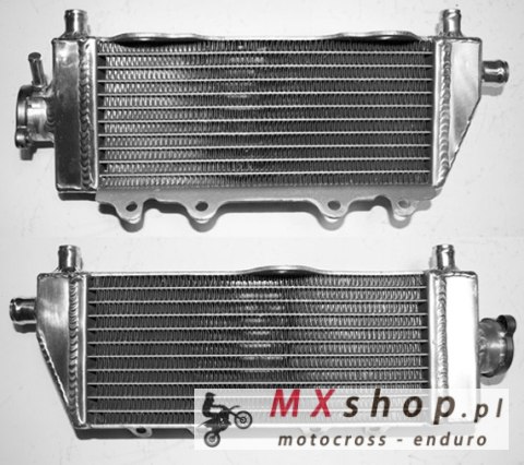PSYCHIC CHŁODNICA YAMAHA YZ 250 '02-17 WZMOCNIONA O STANDARDOWEJ POJEMNOŚCI PRAWA (SZT.) (Z KORKIEM)
