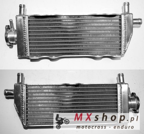 PSYCHIC CHŁODNICA YAMAHA YZ 250 '97-01 WZMOCNIONA O STANDARDOWEJ POJEMNOŚCI PRAWA (SZT.) (Z KORKIEM)