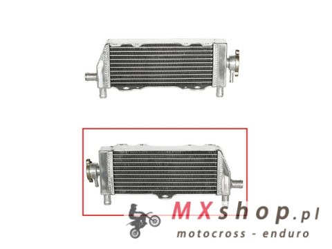PSYCHIC CHŁODNICA YAMAHA YZ 250 '97-01 WZMOCNIONA O STANDARDOWEJ POJEMNOŚCI PRAWA (SZT.) (Z KORKIEM)