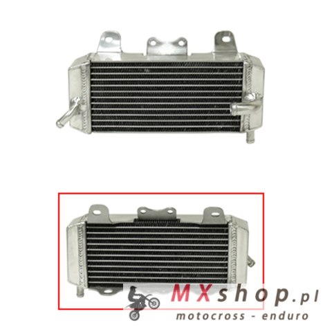 PSYCHIC CHŁODNICA YAMAHA YZF 250 '06, WRF 250 '07-13 WZMOCNIONA O ZWIĘKSZONEJ POJEMNOŚCI LEWA (SZT.)