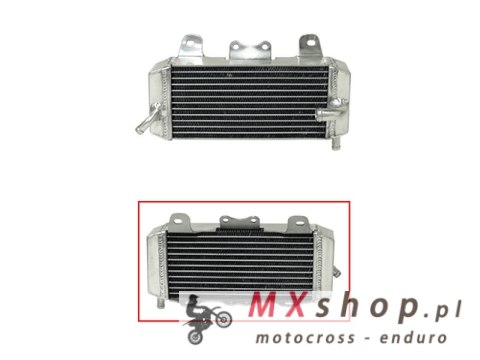 PSYCHIC CHŁODNICA YAMAHA YZF 250 '06, WRF 250 '07-13 WZMOCNIONA O ZWIĘKSZONEJ POJEMNOŚCI LEWA (SZT.)