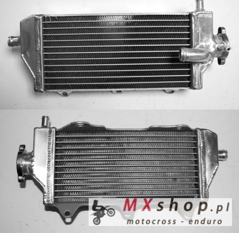PSYCHIC CHŁODNICA YAMAHA YZF 450 '10-13 WZMOCNIONA O STANDARDOWEJ POJEMNOŚCI PRAWA (SZT.) (Z KORKIEM)
