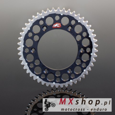RENTHAL ZĘBATKA TYLNA TWINRING 899 50 (STALOWO-ALUMINIOWA) KOLOR CZARNY KTM/HUSQVARNA/HUSABERG (JTR897,50) (89950)