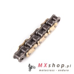 AFAM 2026/04 ŁAŃCUCH NAPĘDOWY ROAD / OFF ROAD WZMOCNIONY XS-RING A428XMR2-G 132L (125-250CCM) (ZAPINKA) KOLOR ZŁOTY