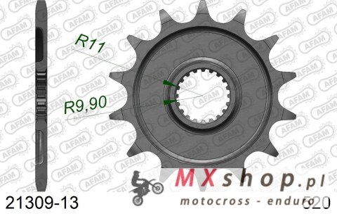 AFAM 2026/04 ZĘBATKA PRZEDNIA 2103 13 YAMAHA YZF 250 '01-'25, YZ 125 '05-'25, WR 250F '01-'25 (JTF1590.13) (ŁAŃC. 520)