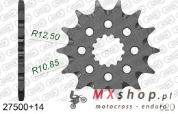 AFAM 2026/04 ZĘBATKA PRZEDNIA 565 14 YAMAHA YZF/WRF 400/426/450, YFZ 450 '04-'13 SAMOOCZYSZCZAJĄCA (JTF565.14SC) (ŁAŃC. 520)