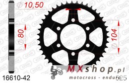 AFAM 2026/04 ZĘBATKA TYLNA 4359 42 KAWASAKI Z 1000 '03-'06, ABS '10-'13 (JTR1489.42) (ŁAŃC. 525)