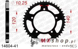 AFAM 2026/04 ZĘBATKA TYLNA 4398 41 SUZUKI DL 1000, GSXR 750 '00-'03 (-1) (JTR1792.41) (ŁAŃC. 525)