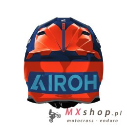 AIROH KASK CROSS / ENDURO / ATV / QUAD TWIST 3 FANCY BLUE ORANGE KOLOR CZARNY/POMARAŃCZOWY/NIEBIESKI ROZMIAR L