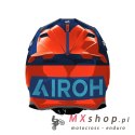 AIROH KASK CROSS / ENDURO / ATV / QUAD TWIST 3 FANCY BLUE ORANGE KOLOR CZARNY/POMARAŃCZOWY/NIEBIESKI ROZMIAR M