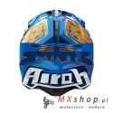 AIROH KASK CROSS / ENDURO / ATV / QUAD WRAAAP 6DAYS ITALY 2025 KOLOR NIEBIESKI/CZARNY/ BIAŁY ROZMIAR S