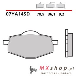 BREMBO 2026/05 KLOCKI HAMULCOWE KH101 OFF ROAD SINTER SD (SPIEK METALICZNY) PRZÓD/TYŁ (ECE R90)