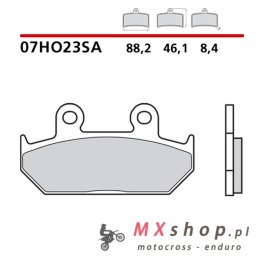 BREMBO 2026/05 KLOCKI HAMULCOWE KH124 SINTER SA (SPIEK METALICZNY) PRZÓD (ECE R90)