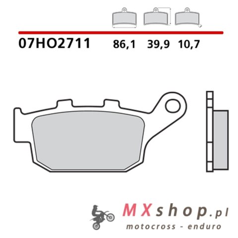 BREMBO 2026/05 KLOCKI HAMULCOWE KH140 GENUINE CARBON CERAMIC (PÓŁMETALICZNE MIESZANKA OEM) PRZÓD/TYŁ