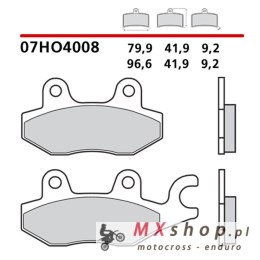 BREMBO 2026/05 KLOCKI HAMULCOWE KH197 GENUINE CARBON CERAMIC (PÓŁMETALICZNE MIESZANKA OEM) PRZÓD/TYŁ