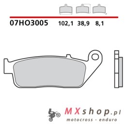 BREMBO 2026/05 KLOCKI HAMULCOWE KH226 / KH142 GENUINE CARBON CERAMIC (PÓŁMETALICZNE MIESZANKA OEM) PRZÓD/TYŁ