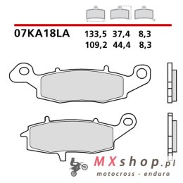 BREMBO 2026/05 KLOCKI HAMULCOWE KH231 SINTER LA (SPIEK METALICZNY) PRZÓD (ECE R90)