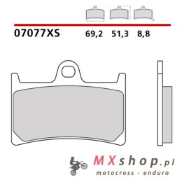 BREMBO 2026/05 KLOCKI HAMULCOWE KH252 / KH380 SCOOTER SINTER XS (SPIEK METALICZNY) PRZÓD/TYŁ (ECE R90)