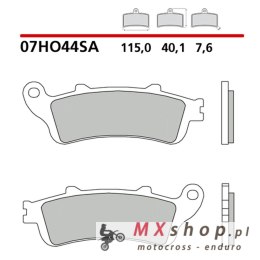 BREMBO 2026/05 KLOCKI HAMULCOWE KH261 / KH281 SINTER SA (SPIEK METALICZNY) PRZÓD (ECE R90)