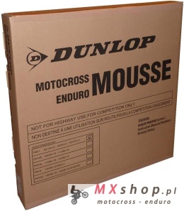 DUNLOP MOUSSE FM21L 90/100-21 PRZÓD SUPER SOFT HARD ENDURO (ŻEL W ZESTAWIE)